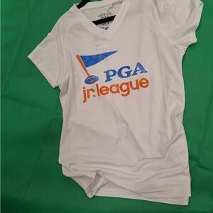 PGA Jr. League Kids White Golf Tee